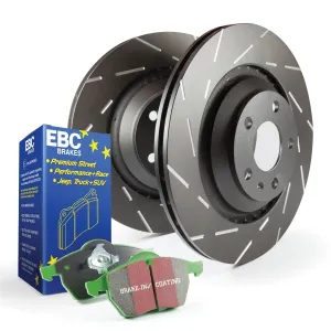 EBC Brakes S2KF1394 S2 Kits Greenstuff 2000 and USR Rotors